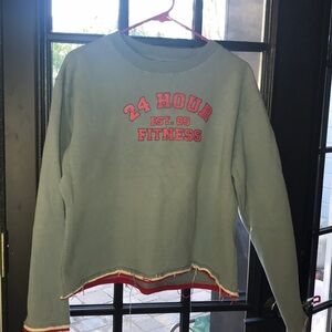 24 Hour women’s cropped sweatshirt - XL